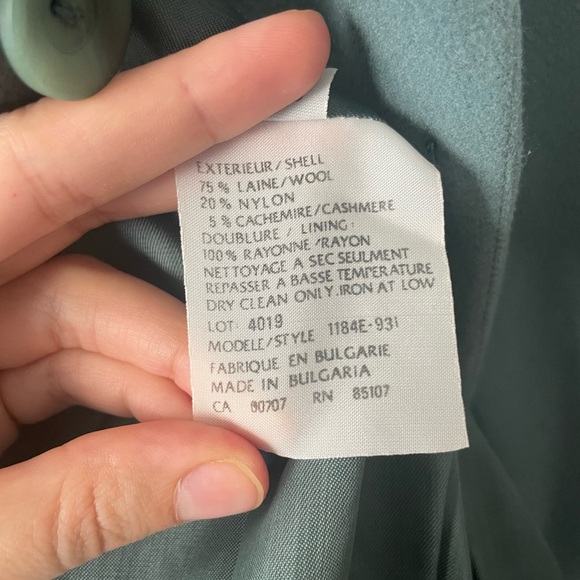 Daniel Hechter Paris Sage Green Blazer – Size 10 - Picture 6 of 9